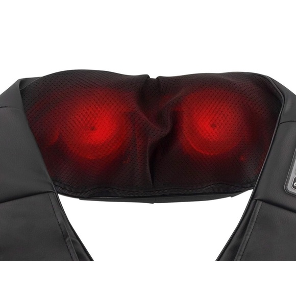 Eternal Living Stress Relief Shiatsu Back and Neck Massager w Heat Deep Tissue - Picture 2 of 8